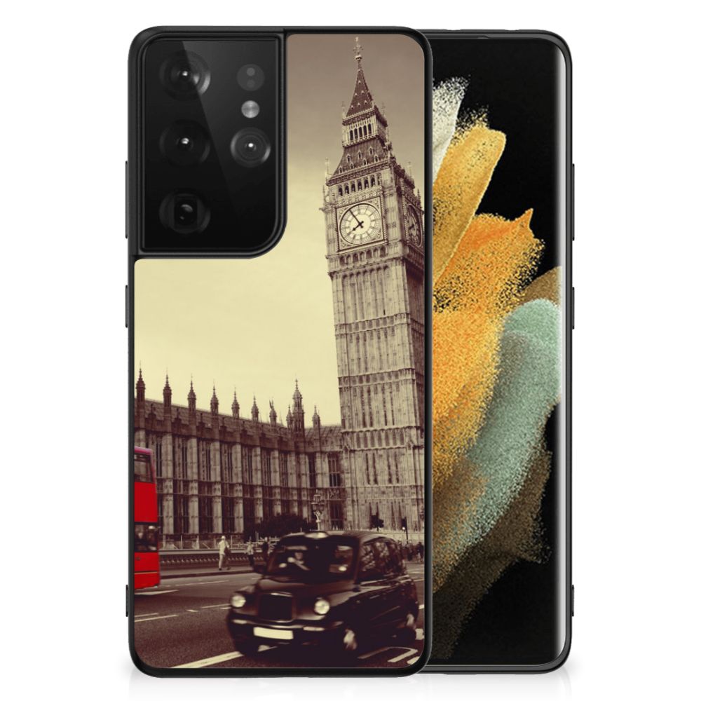 Samsung Galaxy S21 Ultra TPU Backcover Londen B2C Telecom