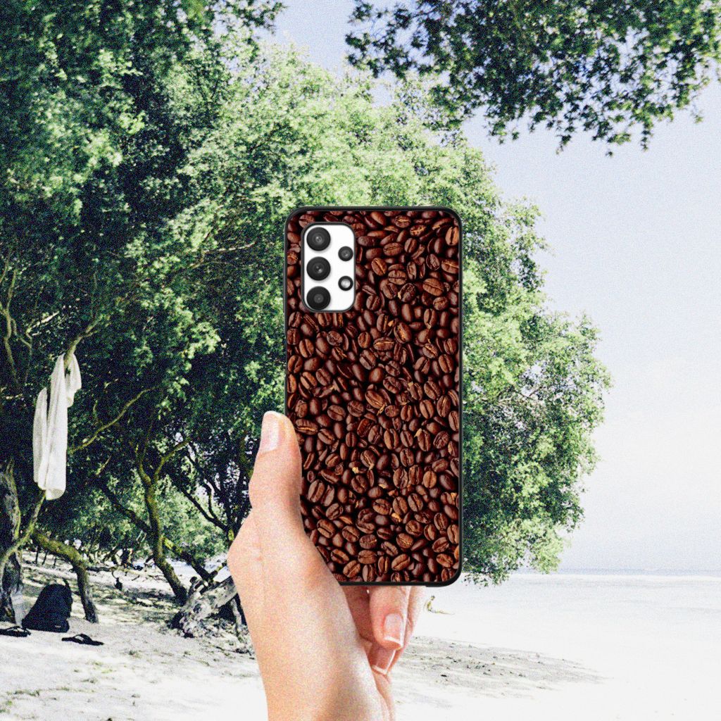 Samsung Galaxy A32 5G Back Cover Hoesje Koffiebonen B2C Telecom
