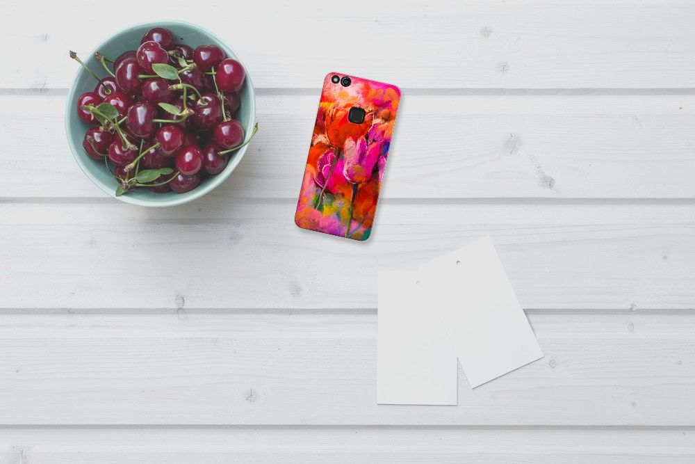 Hoesje maken Huawei P10 Lite Tulips