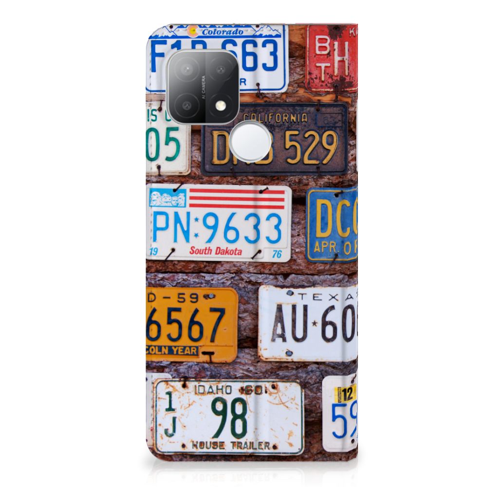 OPPO A15 Stand Case Kentekenplaten - B2C Telecom