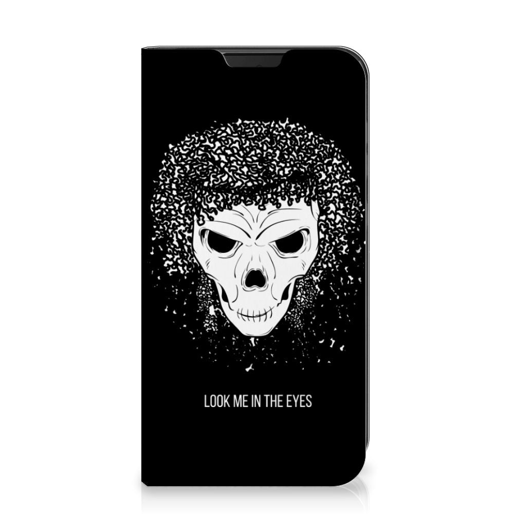 Mobiel BookCase Samsung Galaxy Xcover 5 Skull Hair - B2C Telecom