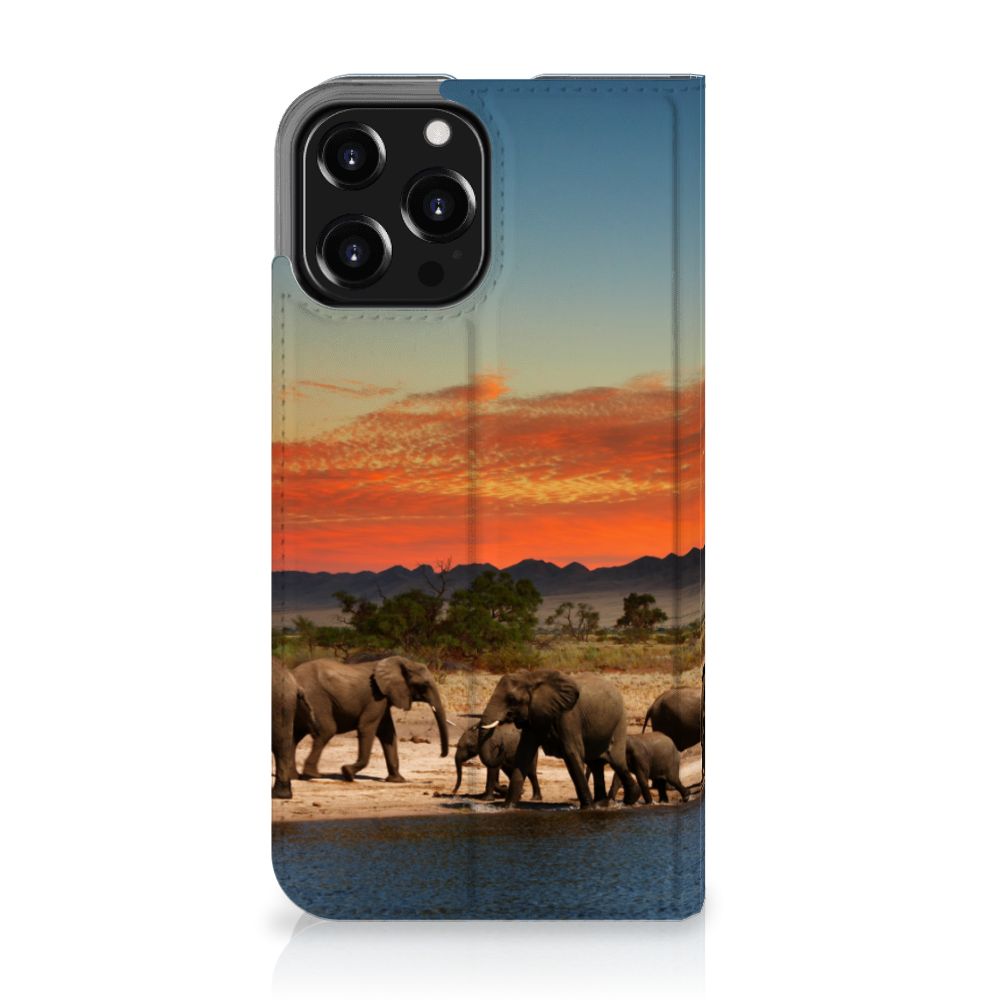 iPhone 13 Pro Max Hoesje maken Olifanten - B2C Telecom
