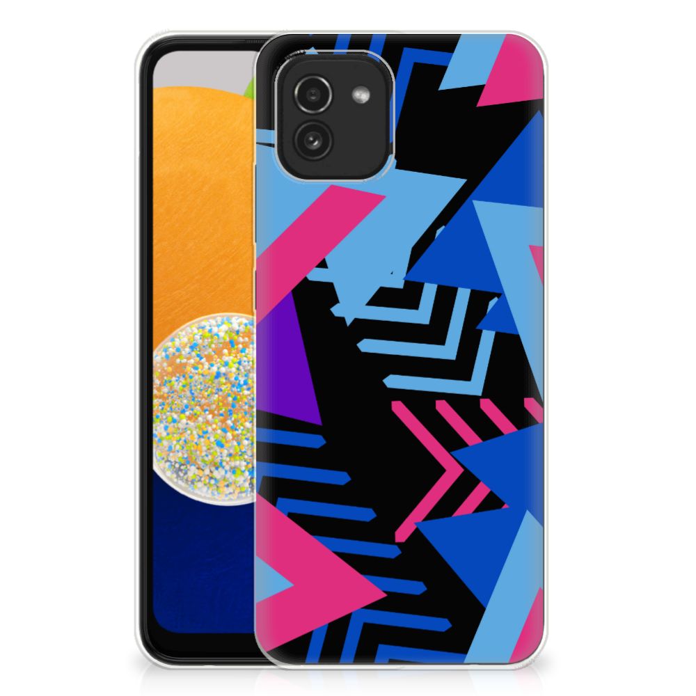 Samsung Galaxy A03 TPU Hoesje Funky Triangle B2C Telecom