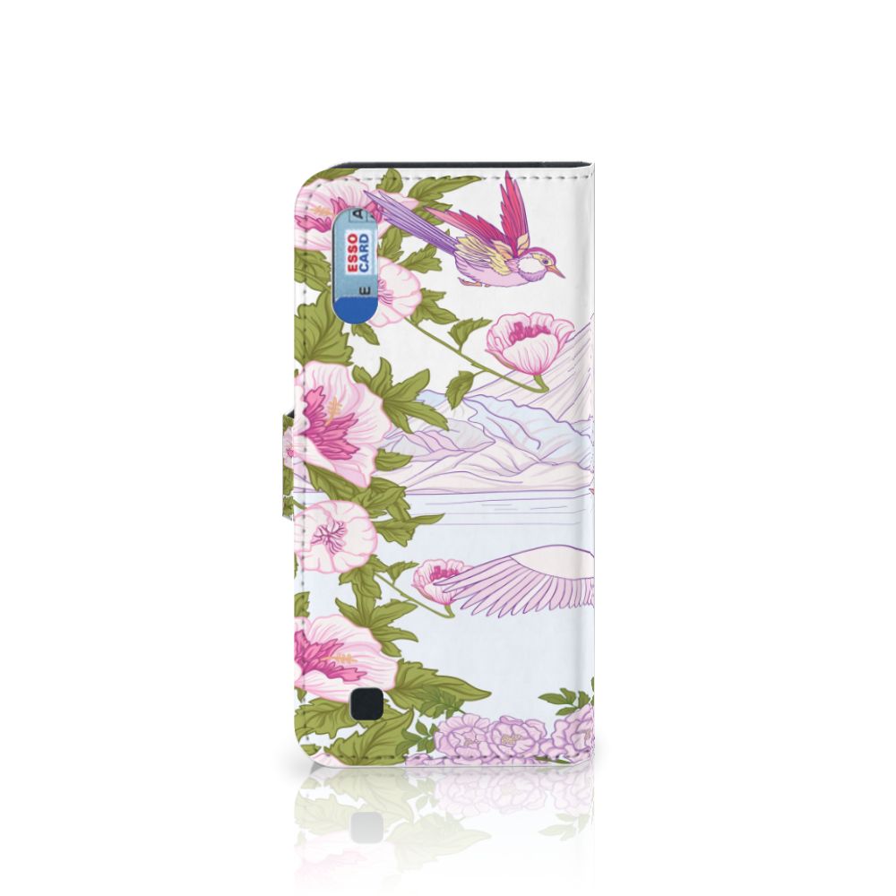 Samsung Galaxy M10 Telefoonhoesje met Pasjes Bird Standing
