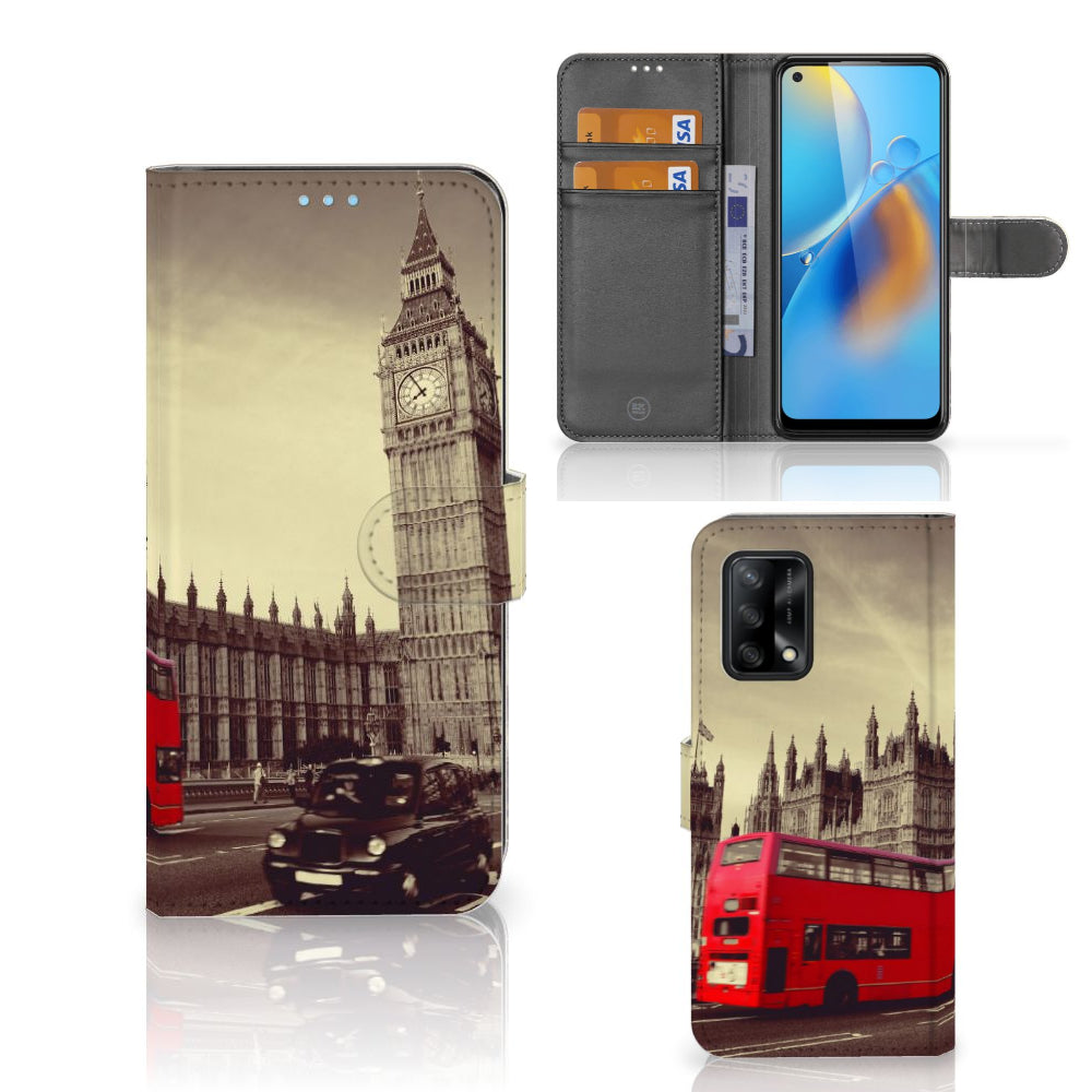 OPPO A74 4G Flip Cover Londen