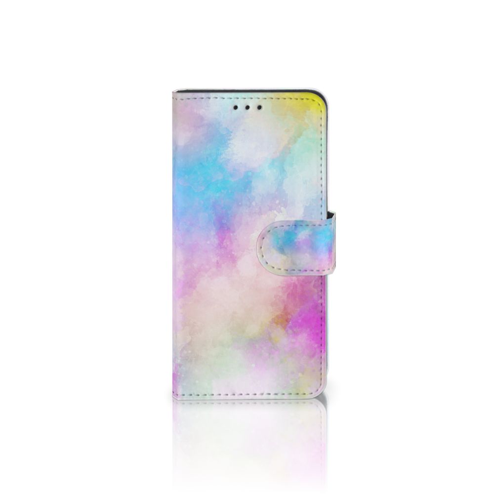Hoesje Xiaomi Mi 9 SE Watercolor Light in pastelkleuren met unieke watercolorontwerp