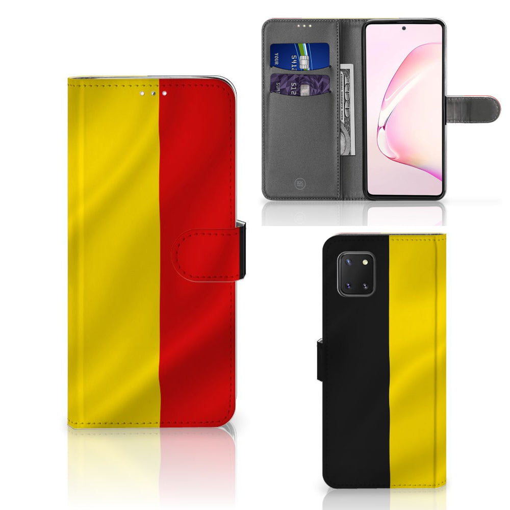 Samsung Note 10 Lite Bookstyle Case Belgische Vlag