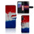 Sony Xperia L4 Bookstyle Case Nederland met artistiek ontwerp van de Nederlandse vlag en pasjeshouder.