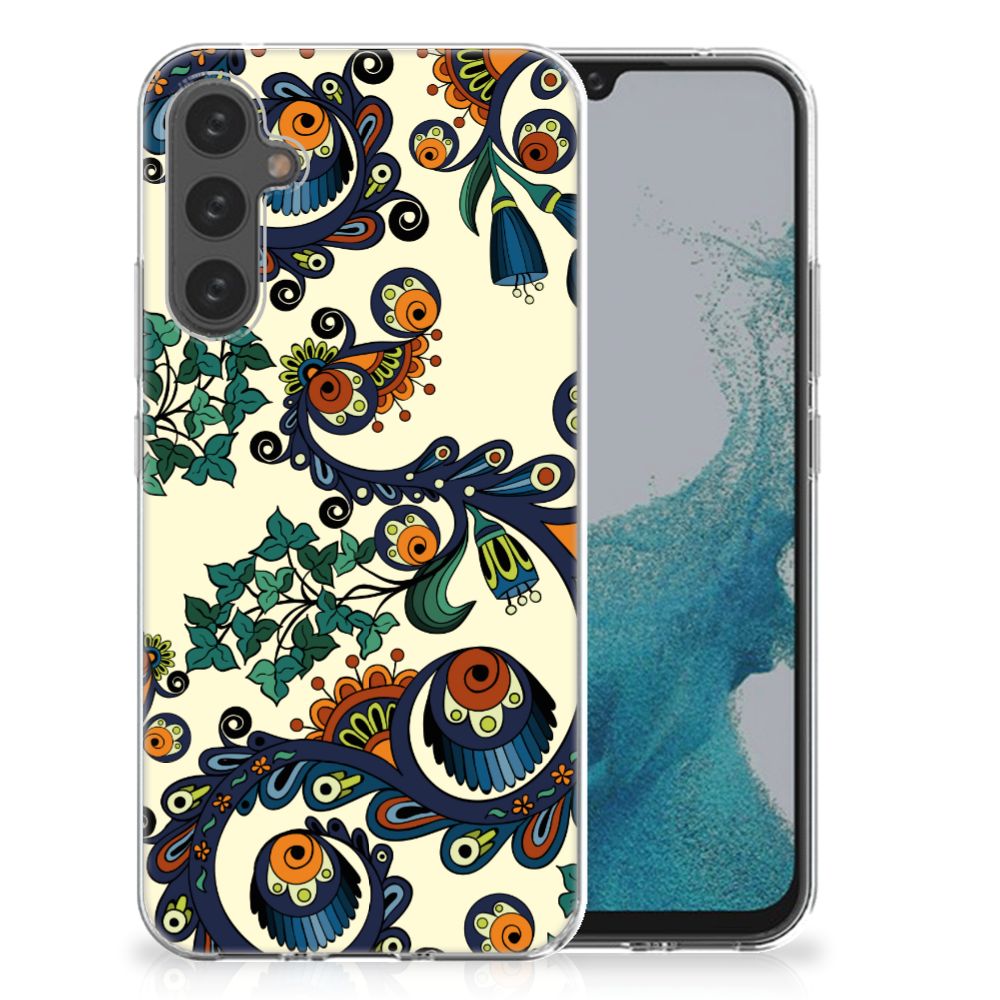 Siliconen Hoesje Samsung Galaxy A34 Barok Flower