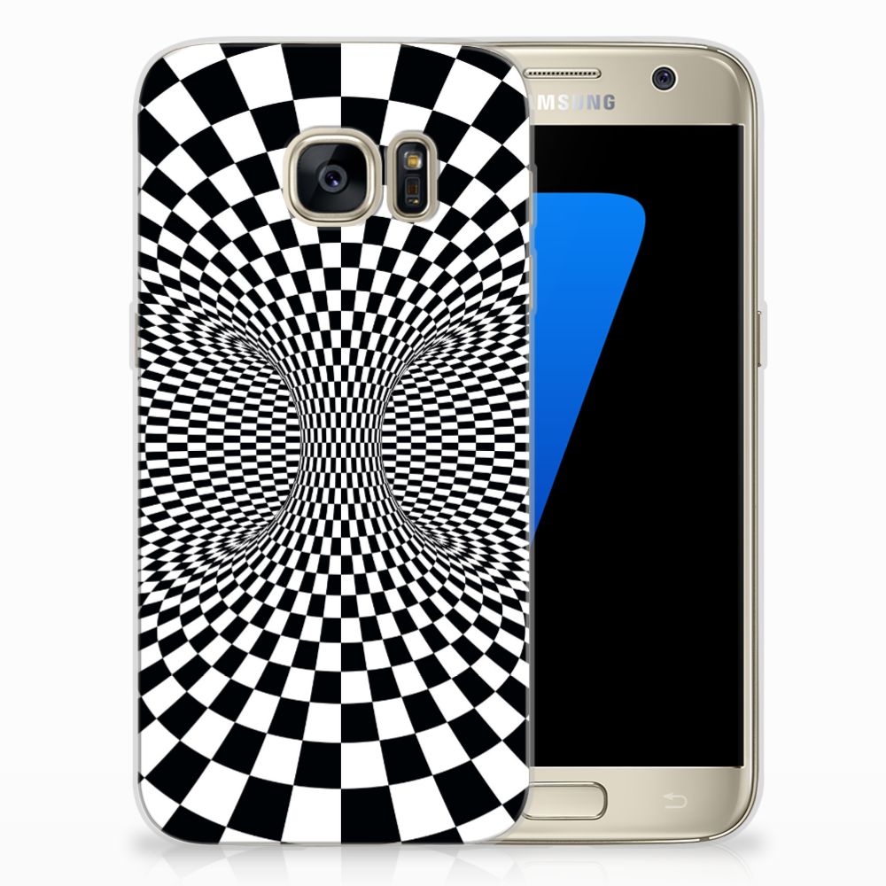Samsung Galaxy S7 TPU Hoesje Illusie