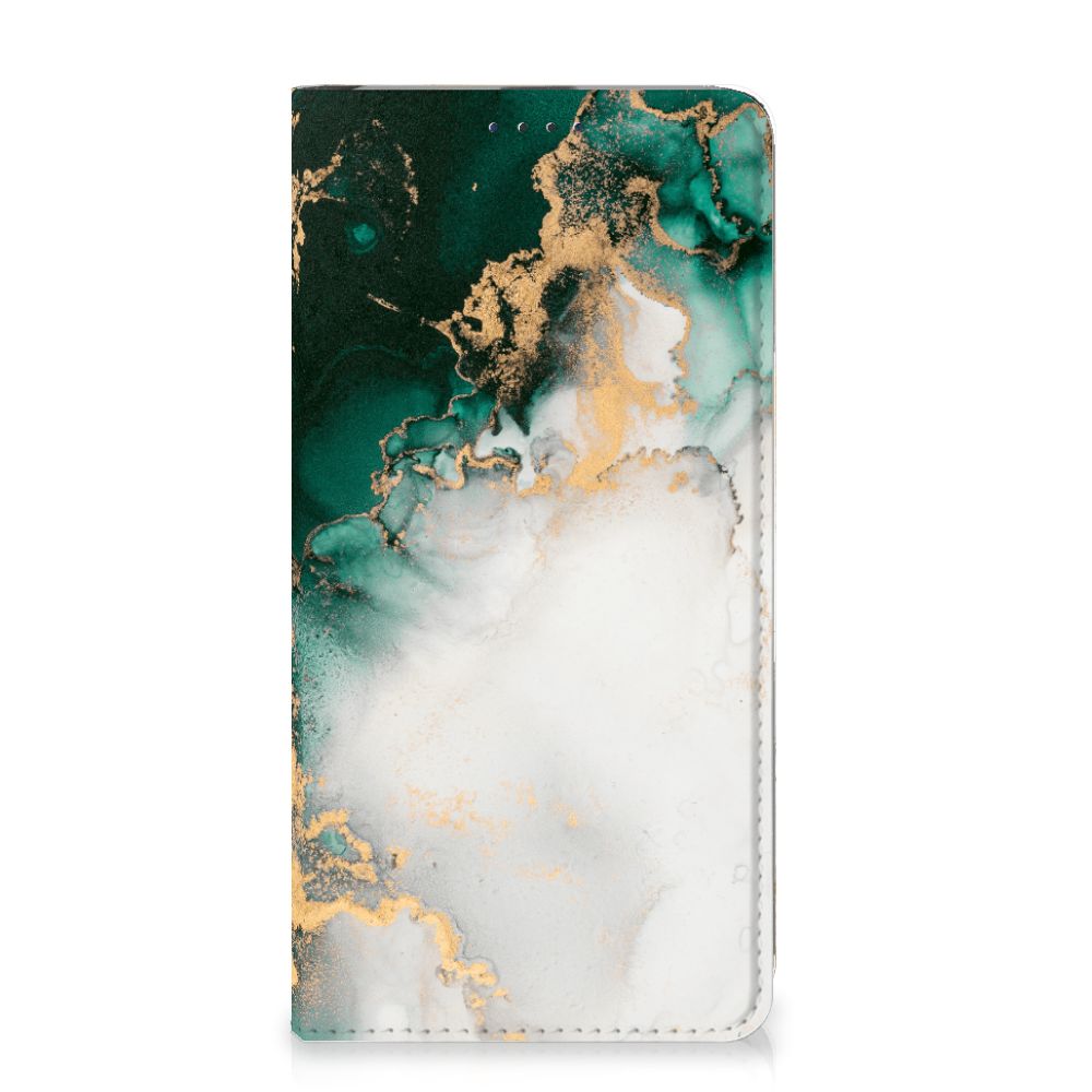 Standcase voor Samsung Galaxy A20e Marmer Groen - B2C Telecom