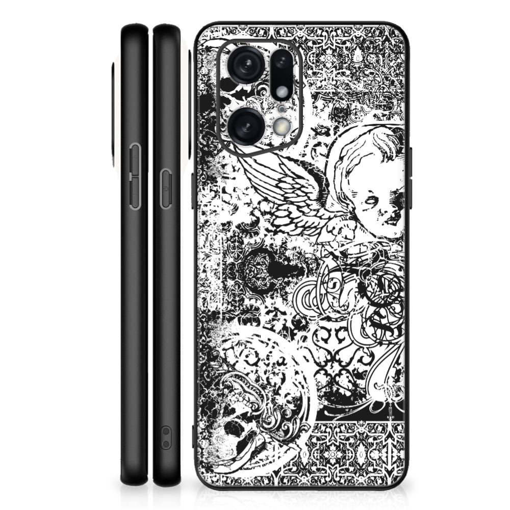 Telefoonhoesje OPPO Find X5 Pro Skulls Angel B2C Telecom