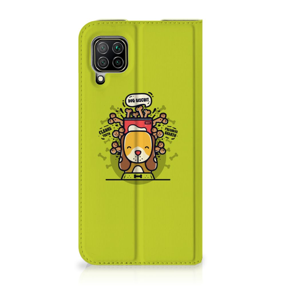 Huawei P40 Lite Magnet Case Doggy Biscuit - B2C Telecom