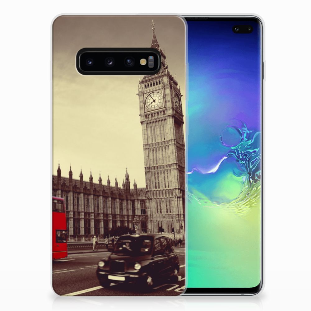 Samsung Galaxy S10 Plus Siliconen Back Cover Londen