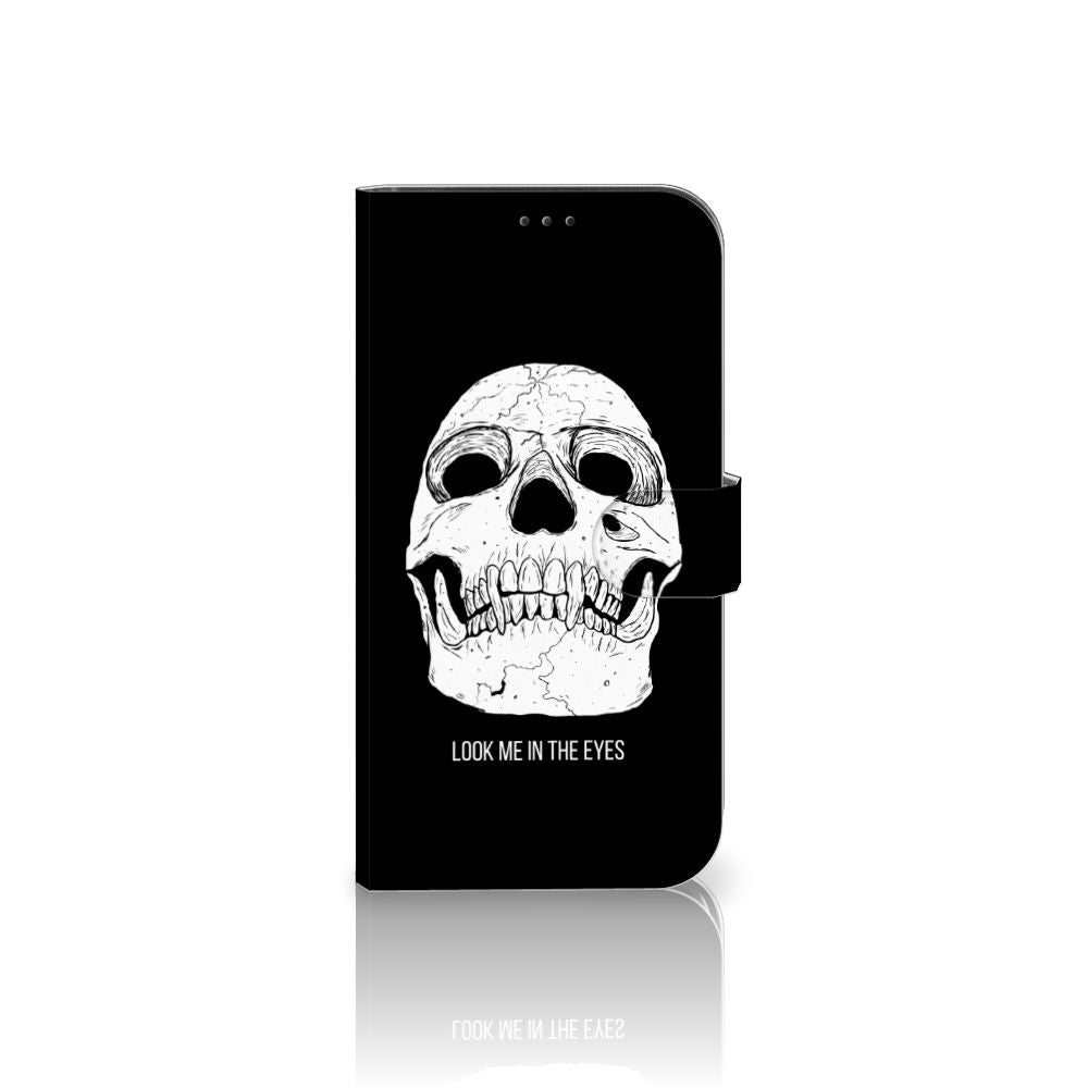 Telefoonhoesje met Naam Apple iPhone 12 Pro Max Skull Eyes