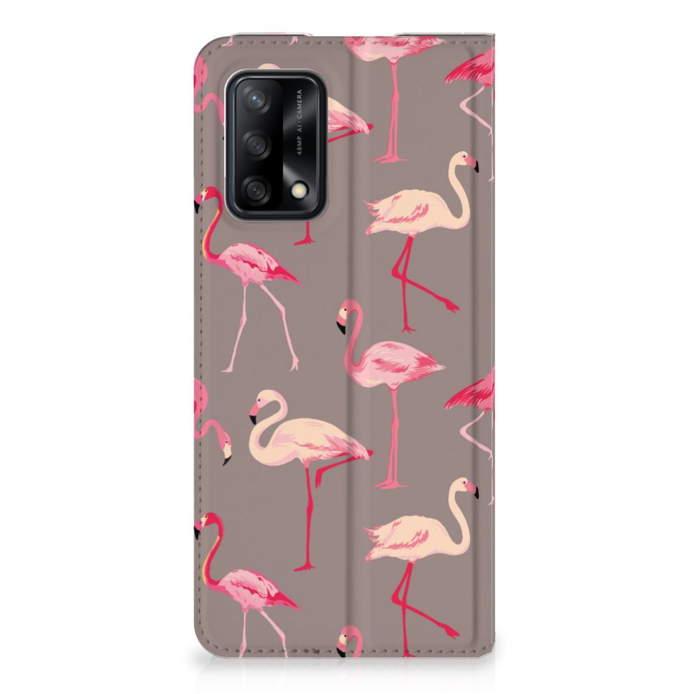 OPPO A74 4G Hoesje maken Flamingo - B2C Telecom