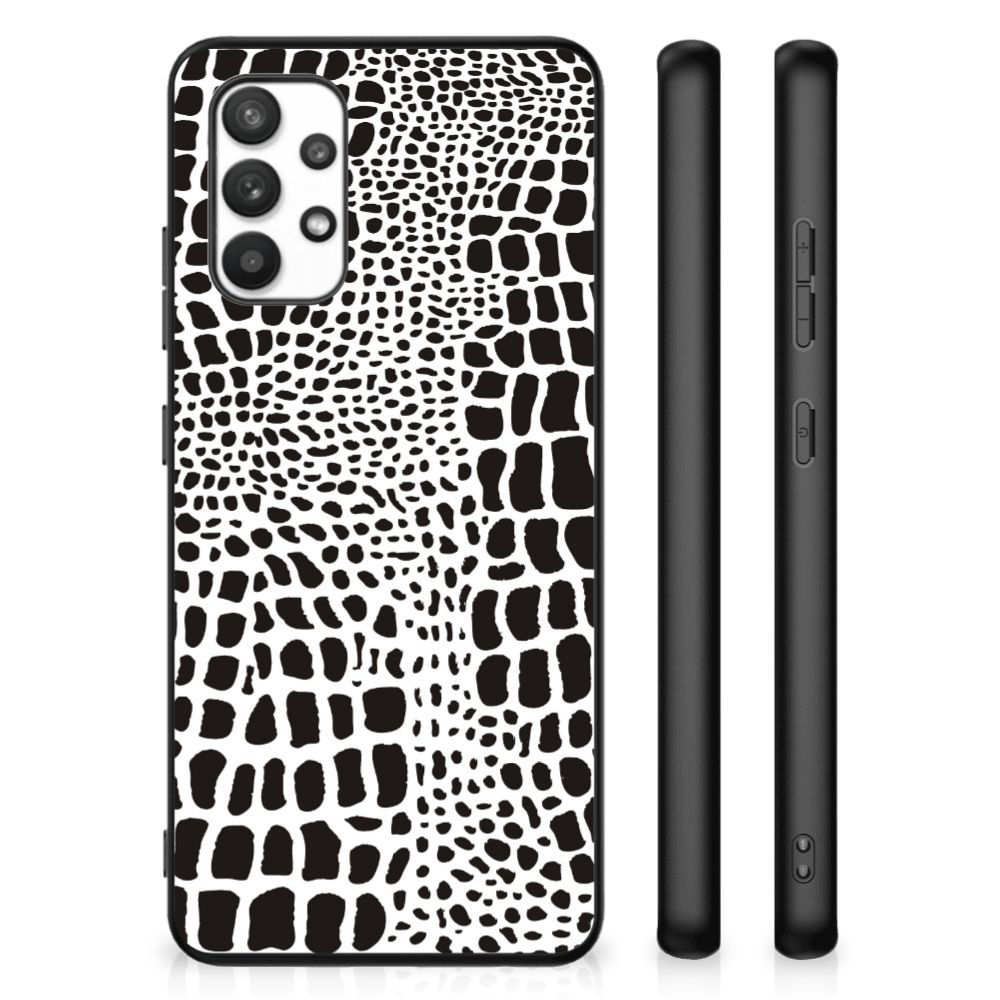Samsung Galaxy A32 4G | A32 5G Enterprise Editie Dierenprint Telefoonhoesje Slangenprint B2C Telecom