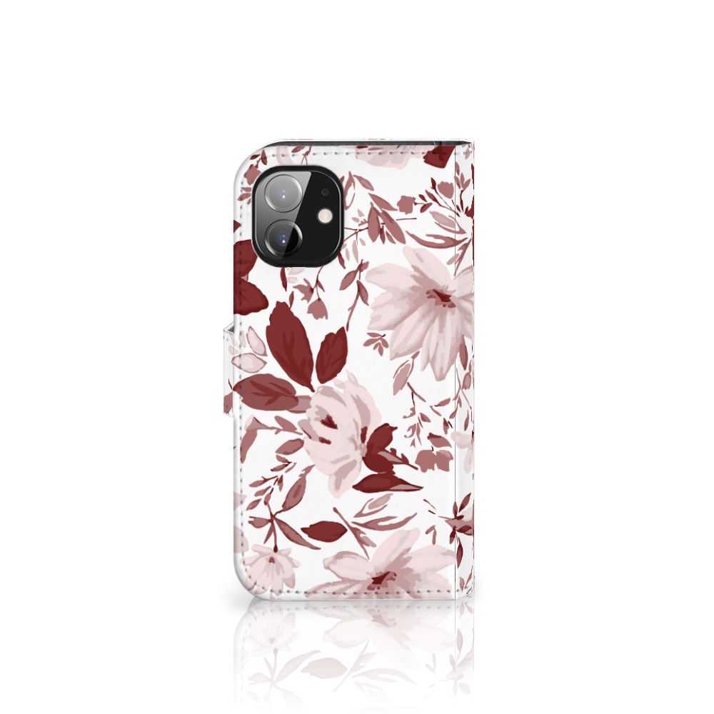 Hoesje Apple iPhone 12 Mini Watercolor Flowers