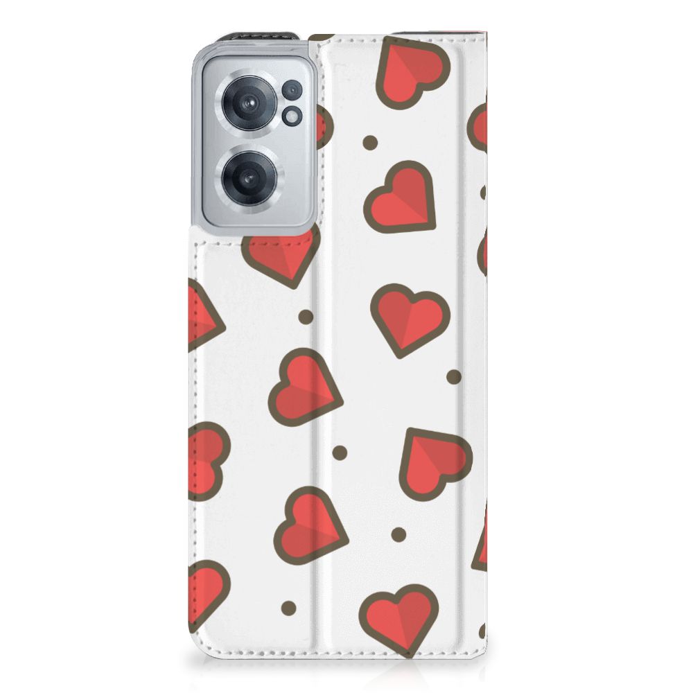 OnePlus Nord CE 2 5G Hoesje met Magneet Hearts - B2C Telecom