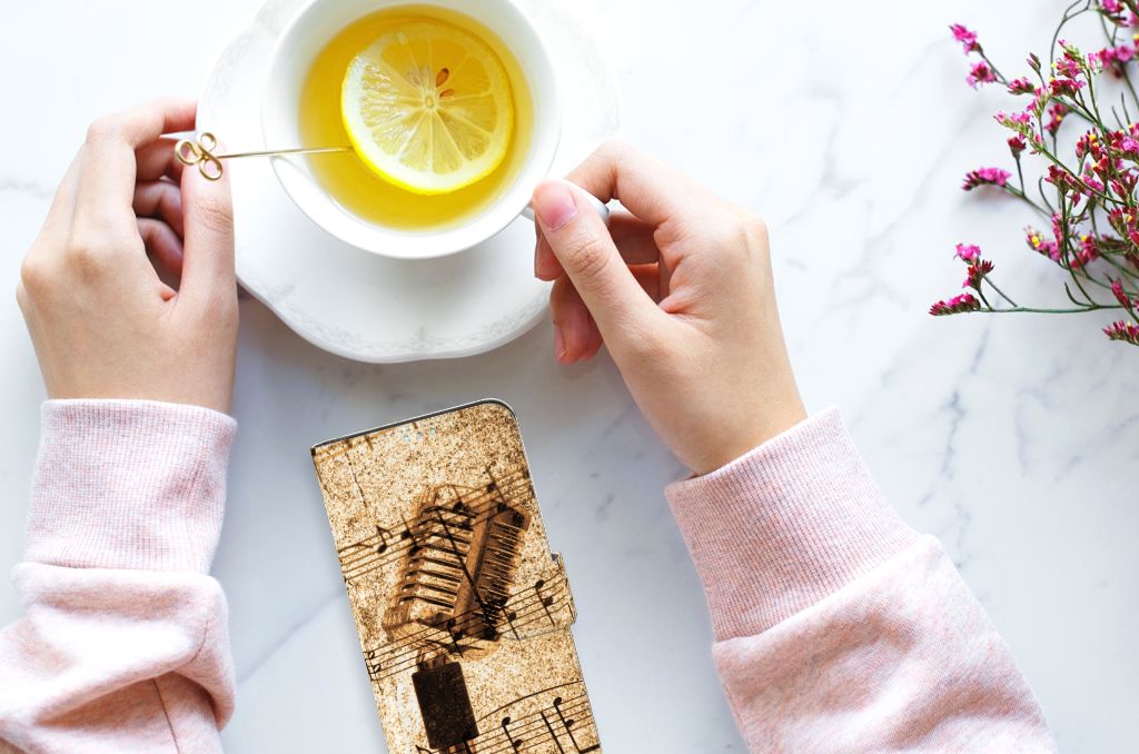 Samsung Galaxy A41 Telefoonhoesje met foto Bladmuziek