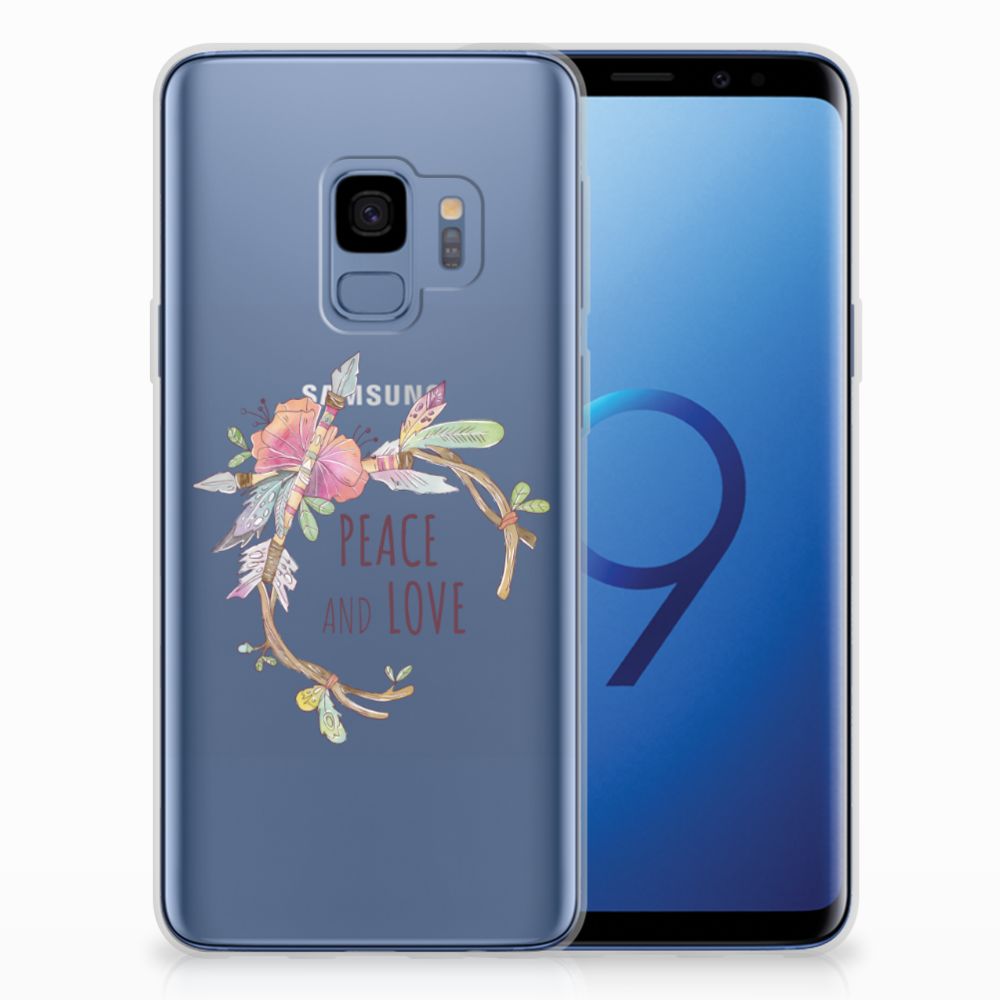 Samsung Galaxy S9 Telefoonhoesje met Naam Boho Text