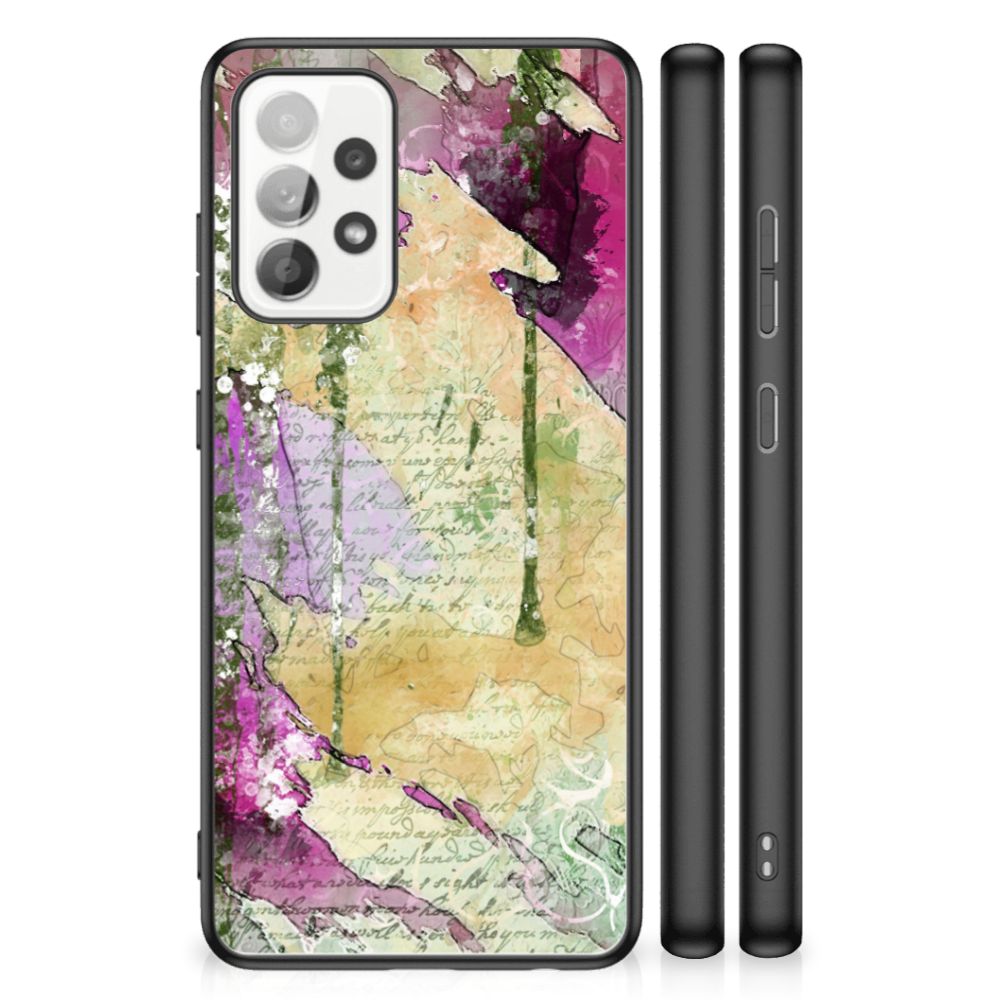 Kleurrijke Telefoonhoesje Samsung Galaxy A52 | A52s (5G/4G) Letter Painting B2C Telecom