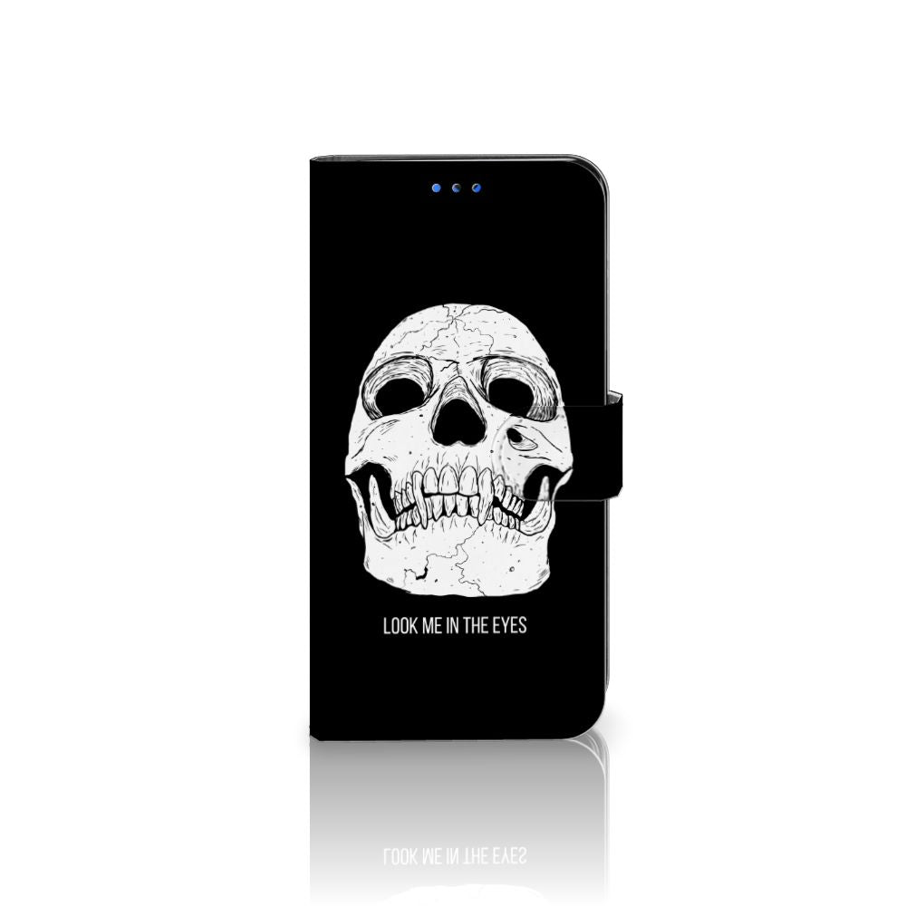 Telefoonhoesje met Naam Huawei P Smart 2020 Skull Eyes
