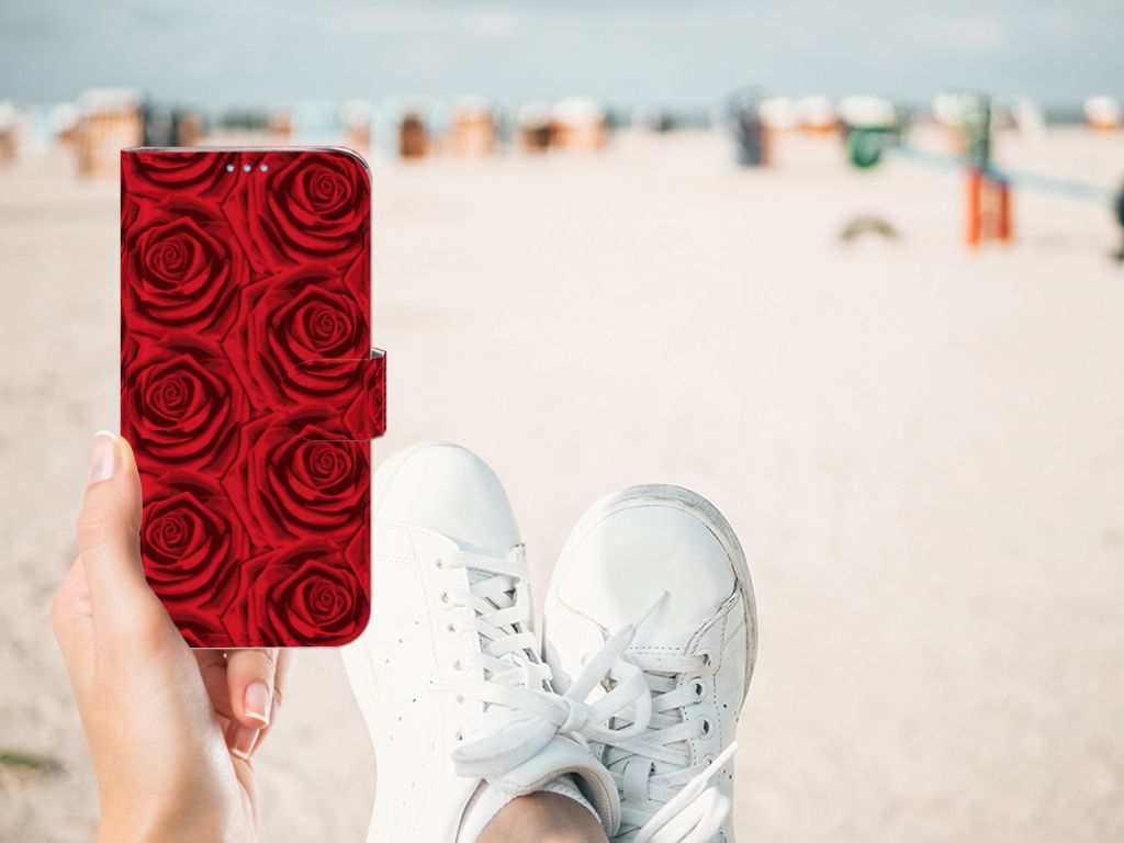 Huawei P40 Lite Hoesje Red Roses