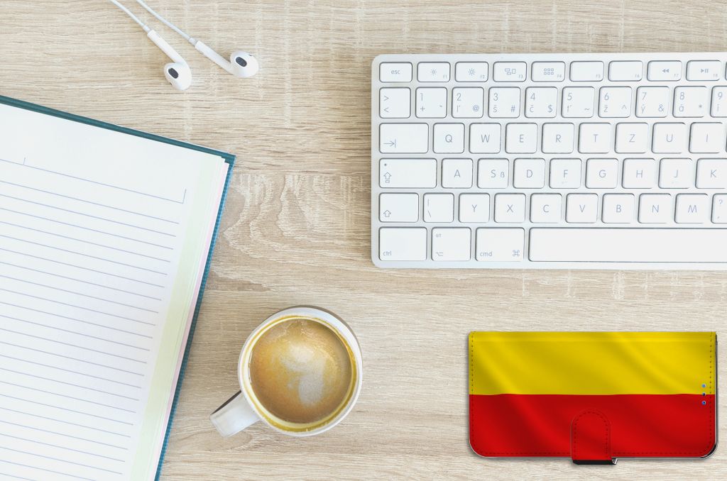Huawei P Smart 2020 Bookstyle Case Belgische Vlag
