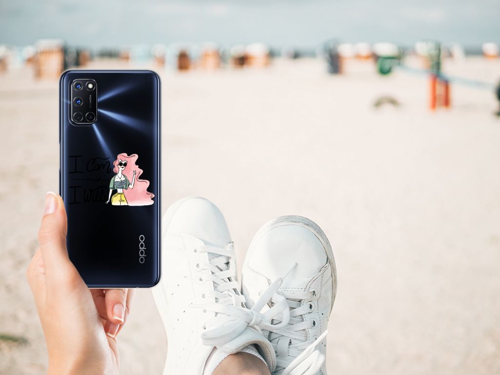 OPPO A52 | A72 Telefoonhoesje met Naam i Can B2C Telecom