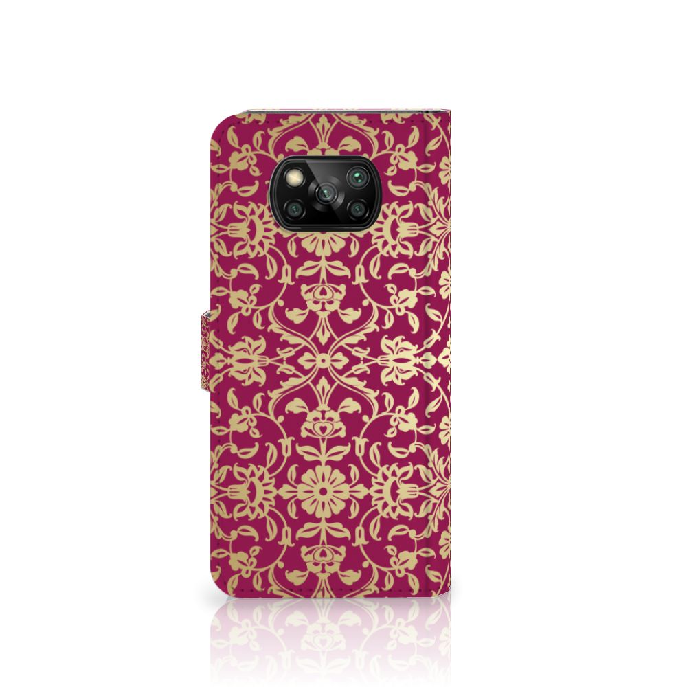 Wallet Case Xiaomi Poco X3 | Poco X3 Pro Barok Pink