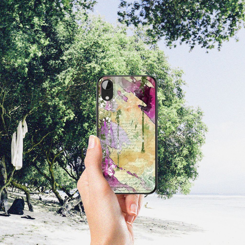 Kleurrijke Telefoonhoesje Apple iPhone XR Letter Painting B2C Telecom
