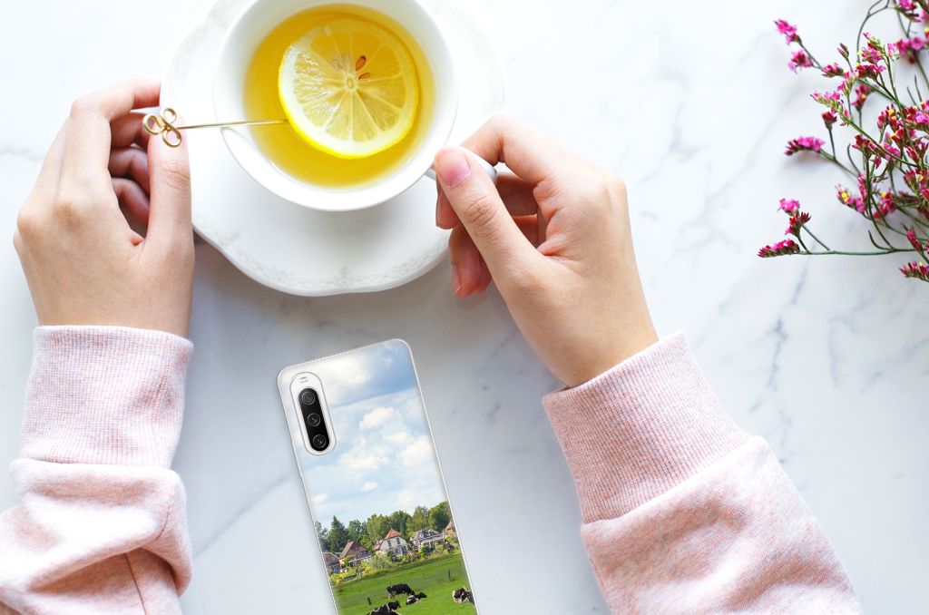 Sony Xperia 10 IV TPU Hoesje Koeien B2C Telecom