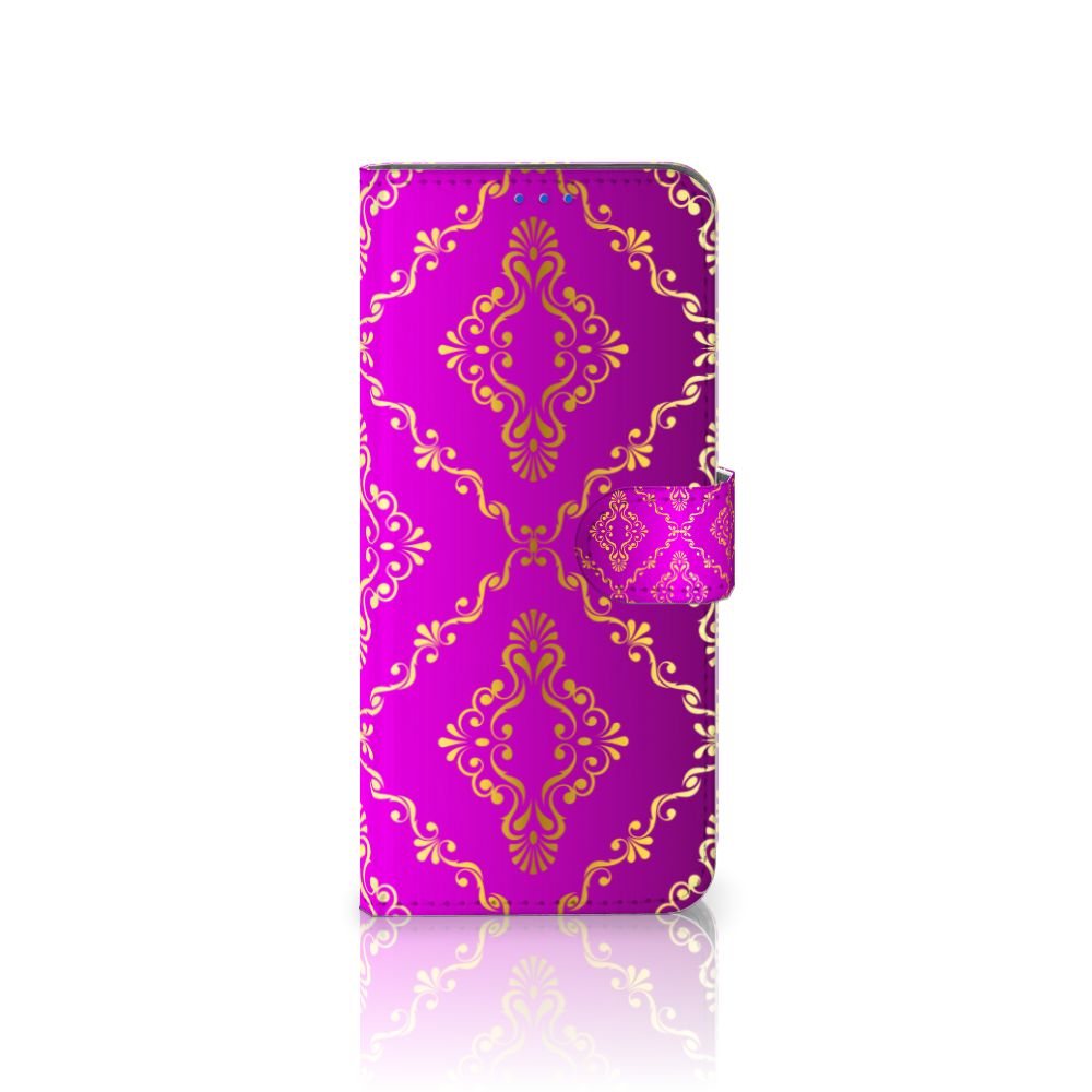 Wallet Case OPPO Reno 6 Pro Plus 5G Barok Roze