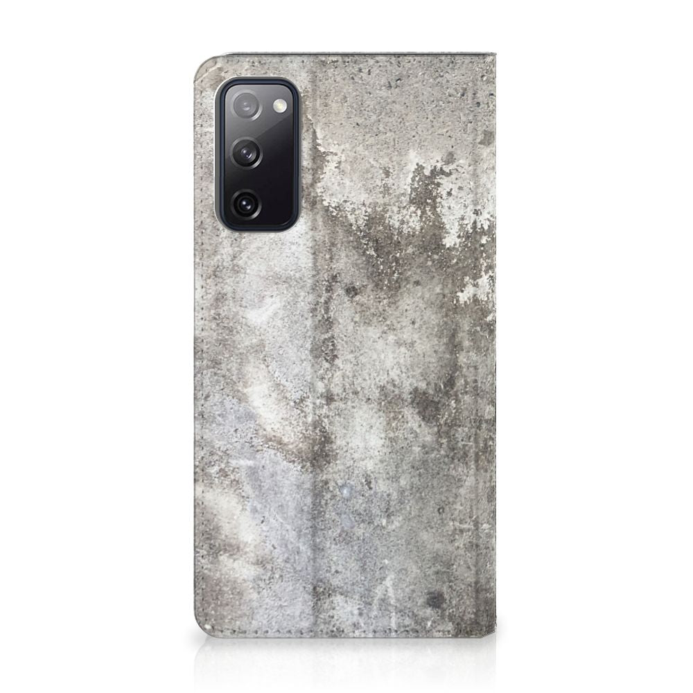 Samsung Galaxy S20 FE Standcase Beton Print - B2C Telecom
