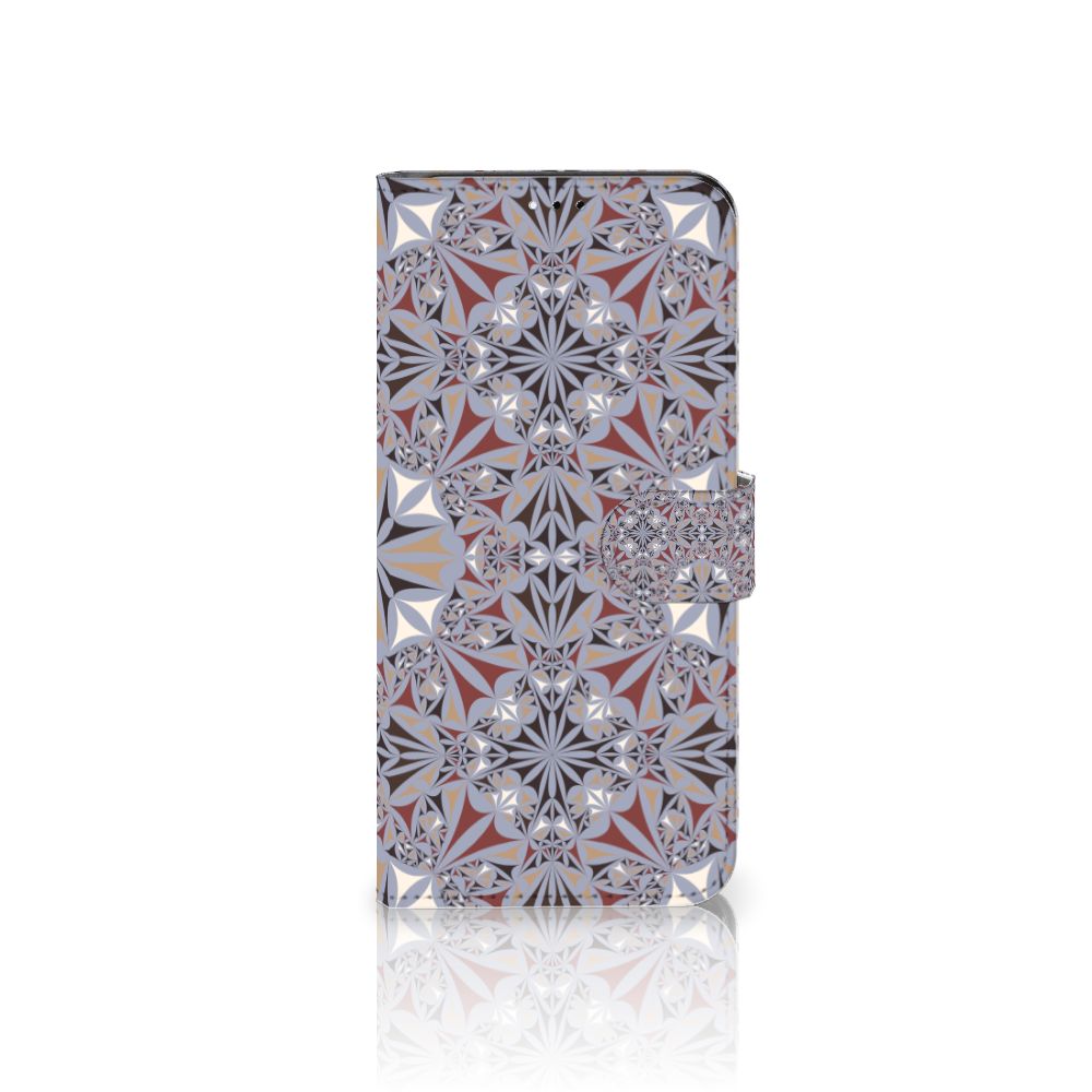 Samsung Galaxy A23 Bookcase Flower Tiles