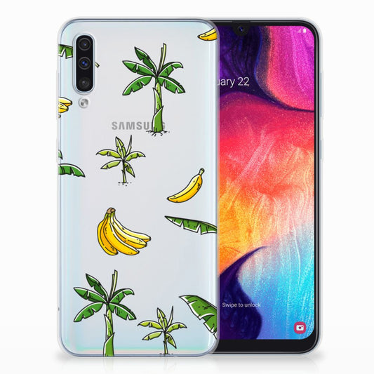 Samsung Galaxy A50 TPU Case Banana Tree