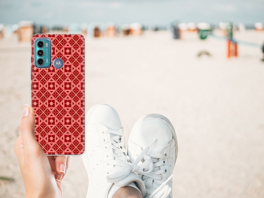 Motorola Moto G60 TPU bumper Batik Rood B2C Telecom