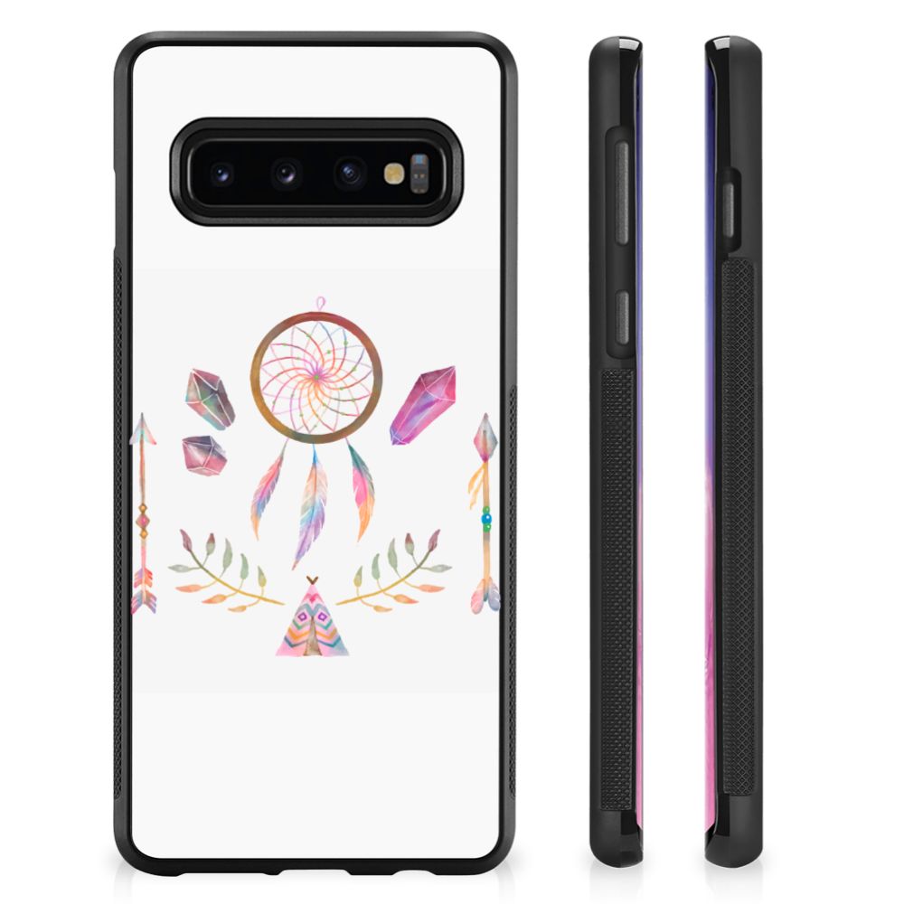 Samsung Galaxy S10+ Bumper Hoesje Boho Dreamcatcher