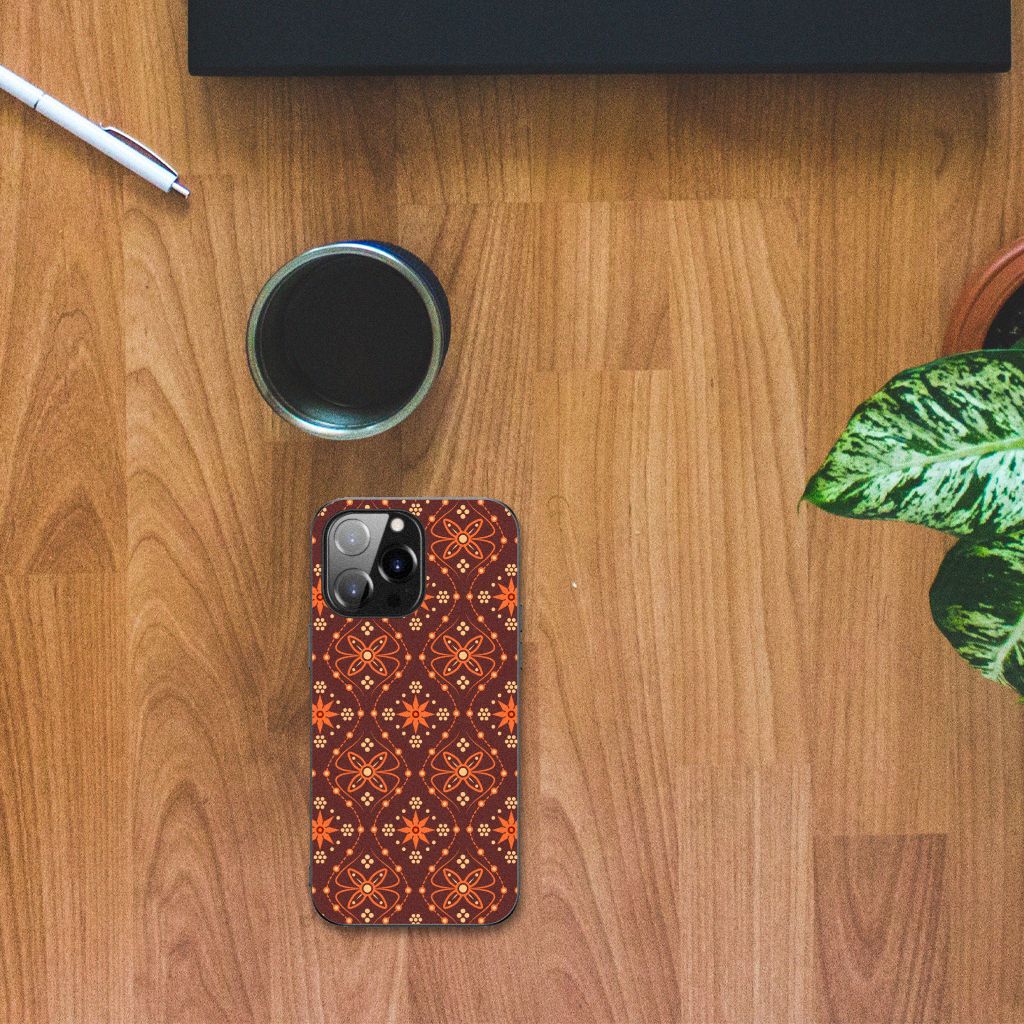 iPhone 14 Pro Max Back Case Batik Brown B2C Telecom
