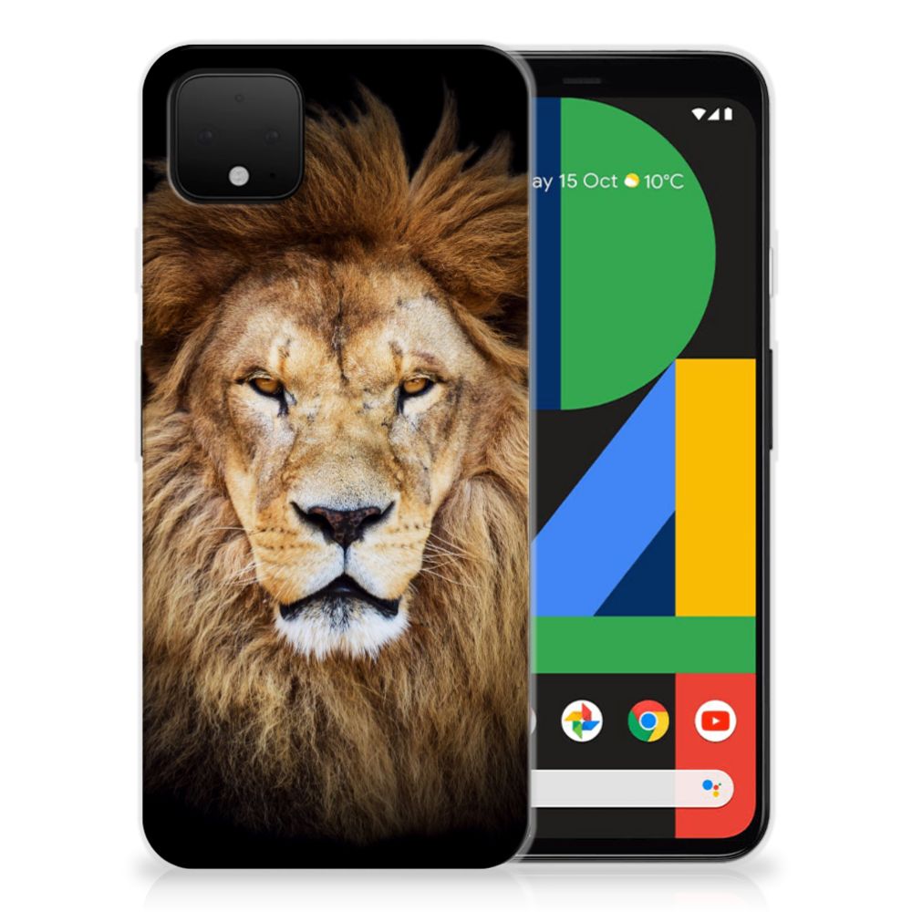 Google Pixel 4 XL TPU Hoesje Leeuw