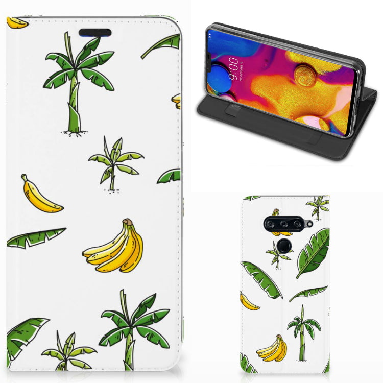 LG V40 Thinq Smart Cover Banana Tree