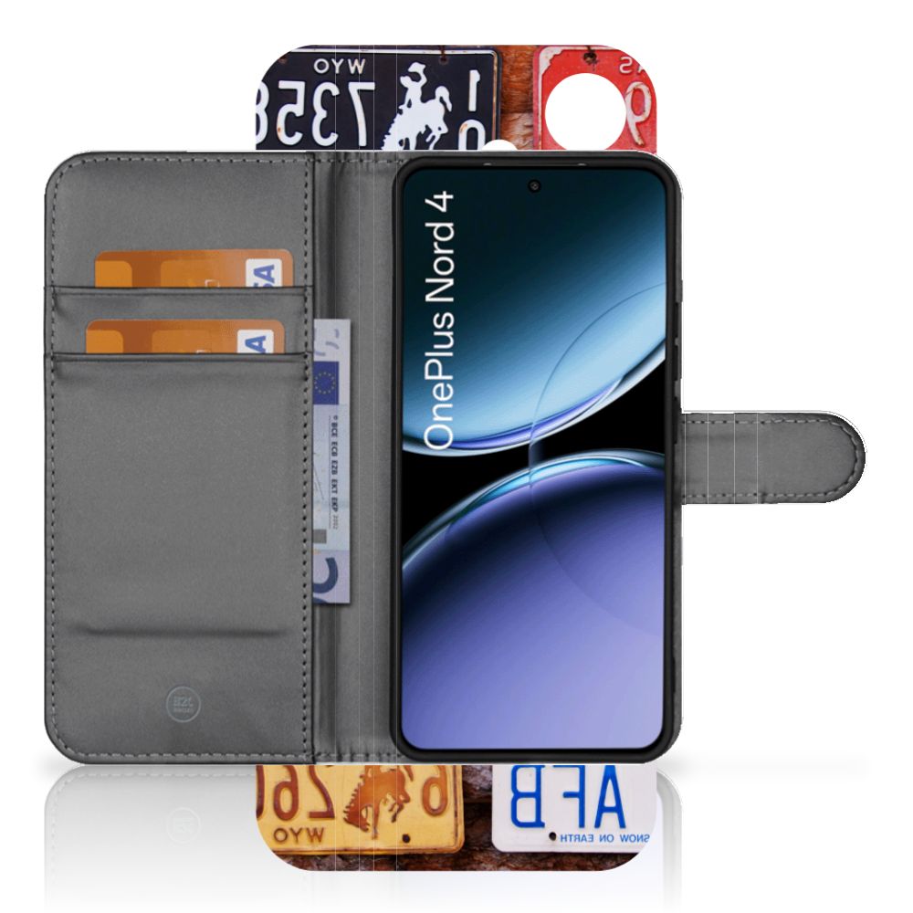 OnePlus Nord 4 Telefoonhoesje met Pasjes Pauw