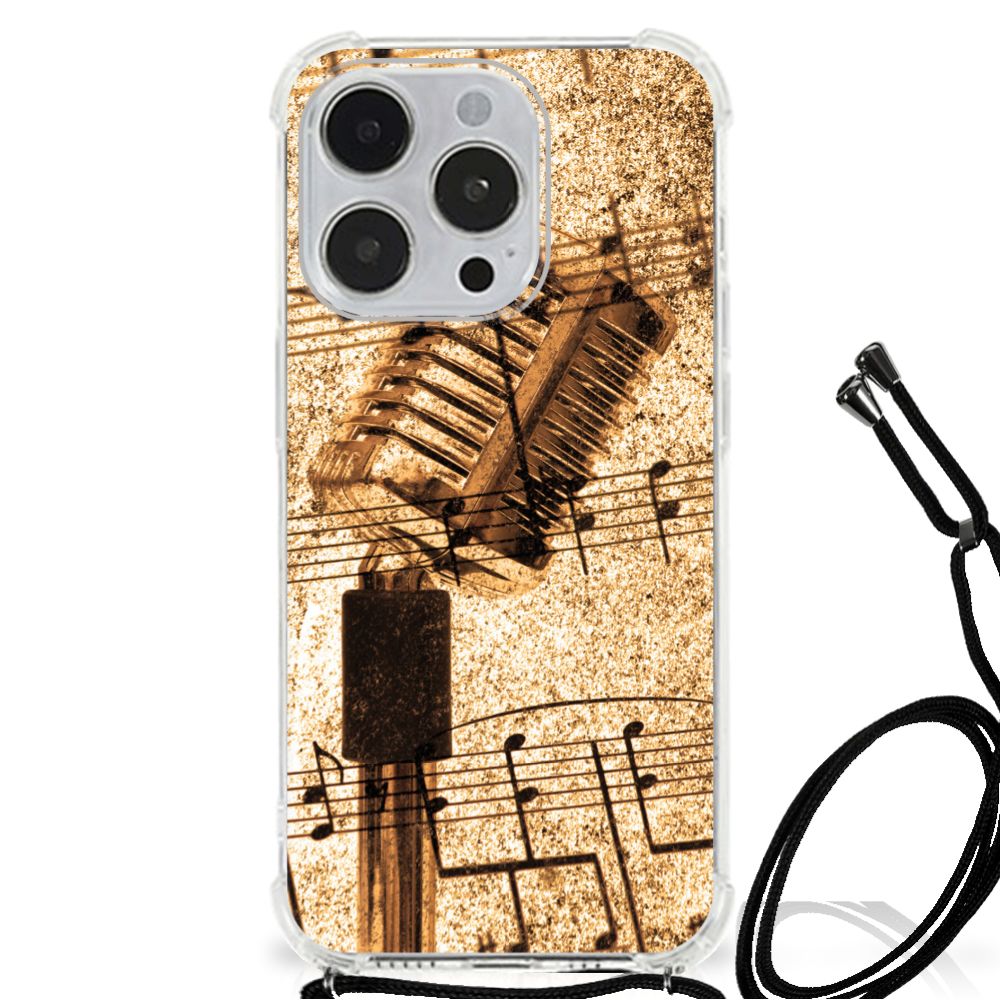 iPhone 14 Pro Anti-shock Hoesje met foto Bladmuziek B2C Telecom