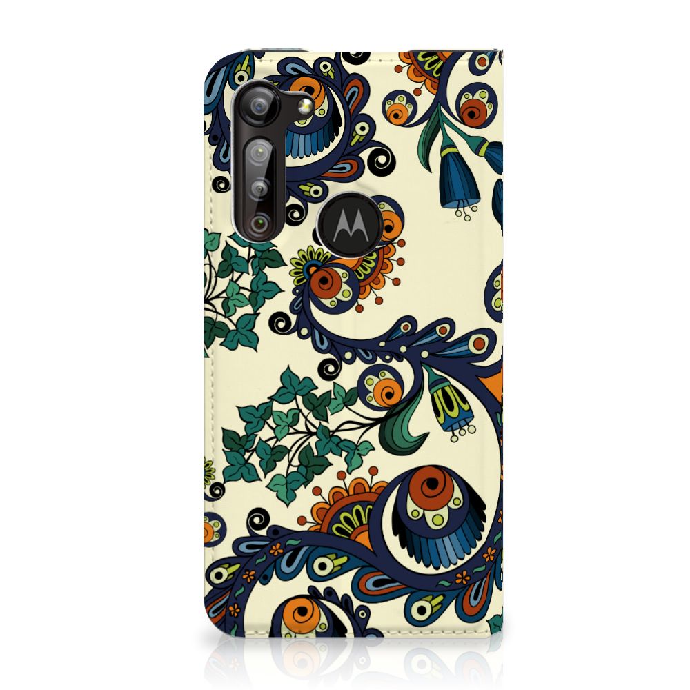 Telefoon Hoesje Motorola Moto G8 Power Barok Flower - B2C Telecom