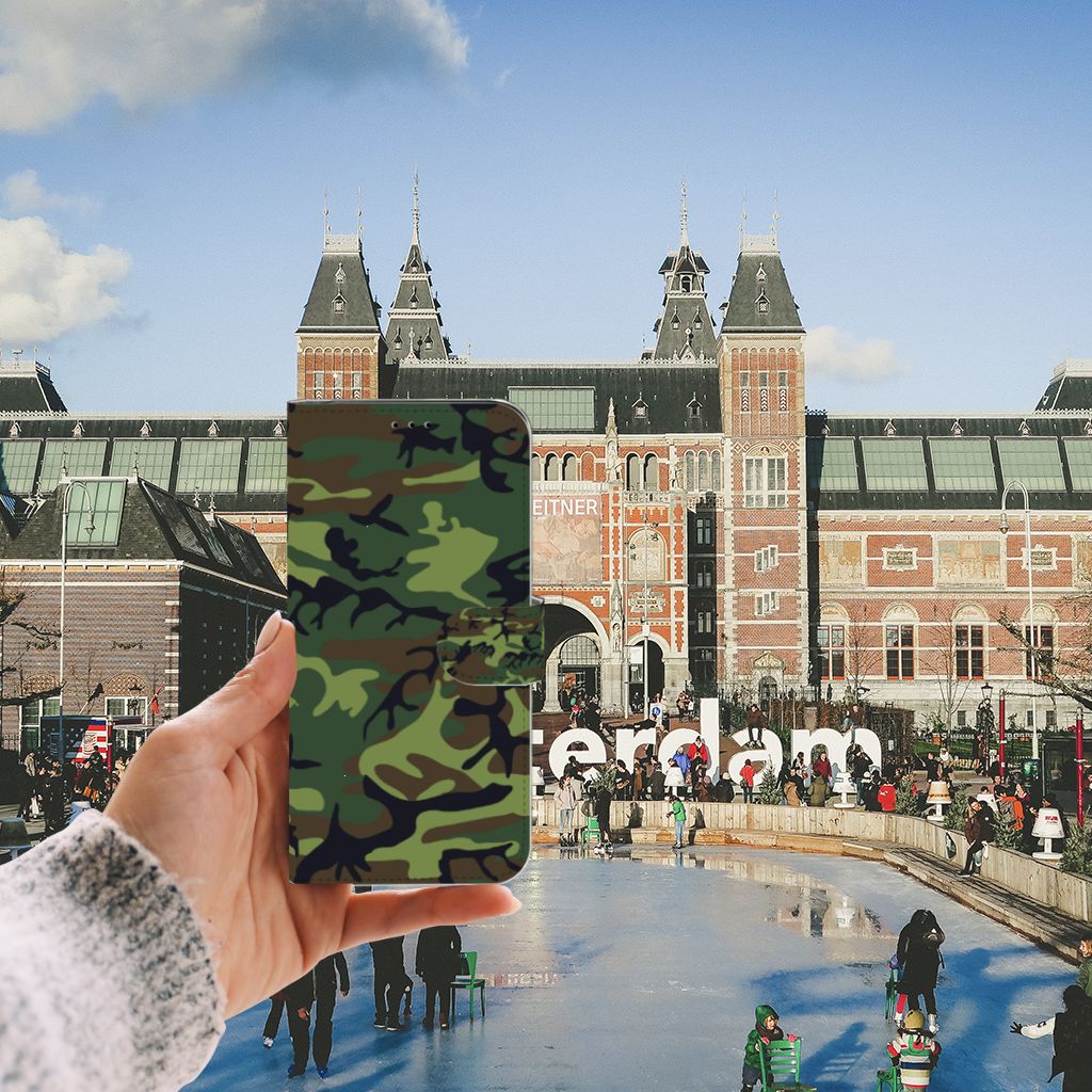 Apple iPhone 11 Pro Max Telefoon Hoesje Army Dark