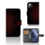 Apple iPhone 12 Mini Telefoon Hoesje Geruit Rood met ruimte voor 3 pasjes, minimalistisch design.