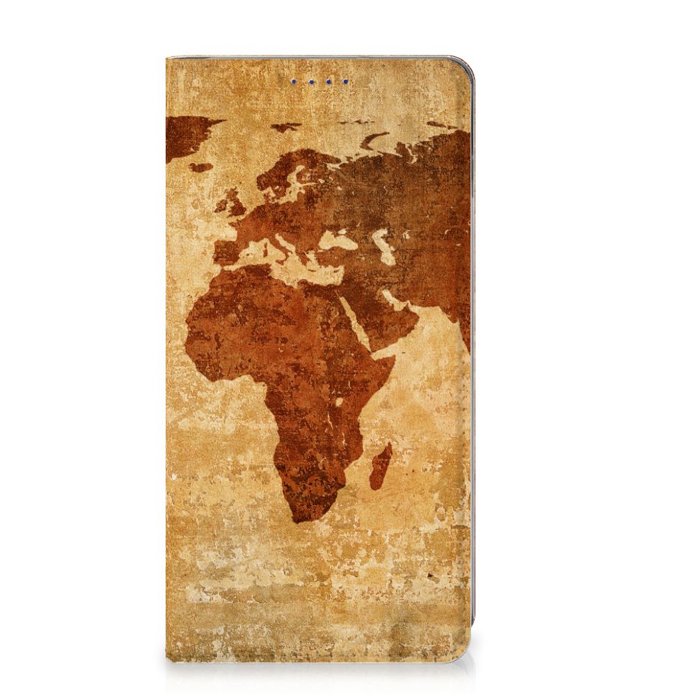 Samsung Galaxy S10 Book Cover Wereldkaart