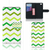 Huawei Ascend P8 Lite Telefoon Hoesje Zigzag Groen