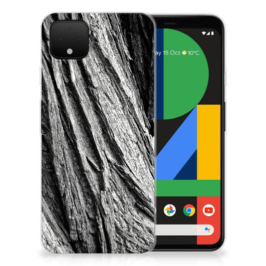 Bumper Hoesje Google Pixel 4 XL Boomschors Grijs